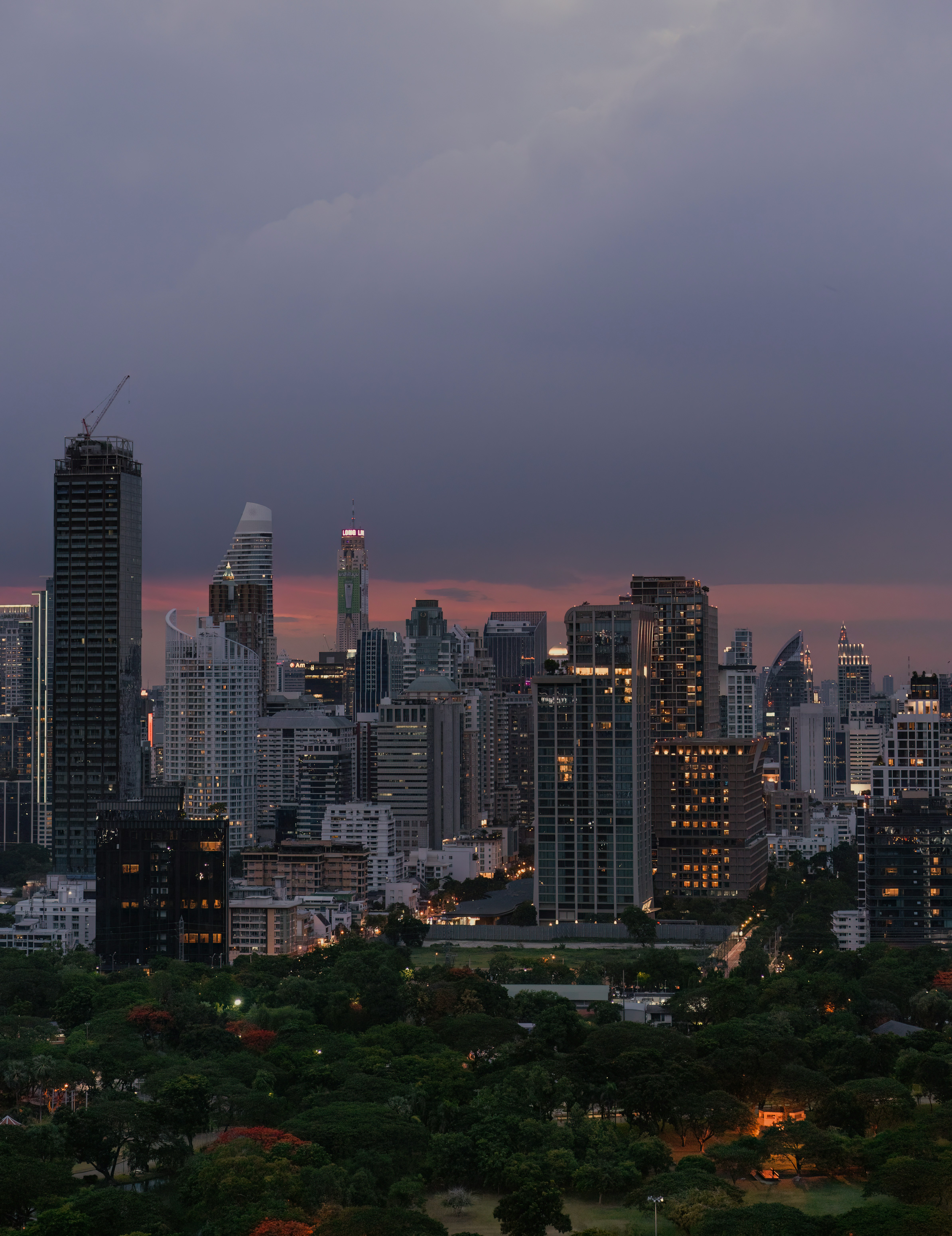 City skyline representing diverse markets